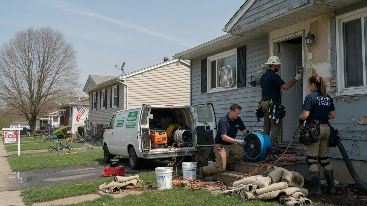 Flood Cleanup in Fillmore, IL near me